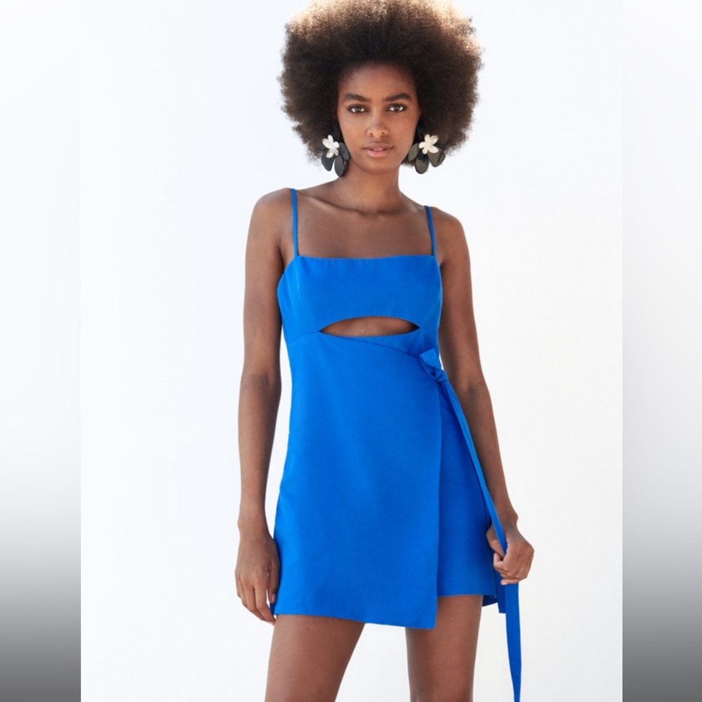 ZARA blue romper